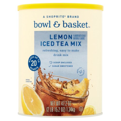 Bowl & Basket Lemon Iced Tea Mix, 47.2 oz