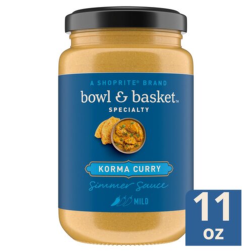 Bowl & Basket Specialty Korma Curry Simmer Sauce, 11 oz