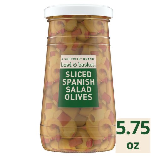 Bowl and Basket Spanish Sliced Salad Olives, 5.75 oz