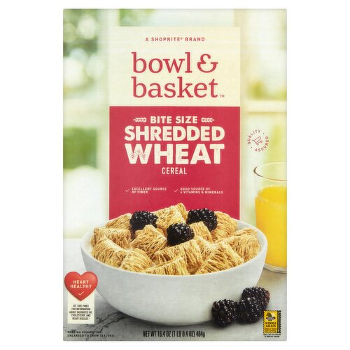 Bowl & Basket Bite Size Shredded Wheat Cereal, 16.4 oz