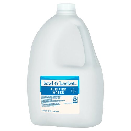 Bowl & Basket Purified Water, 1 gal