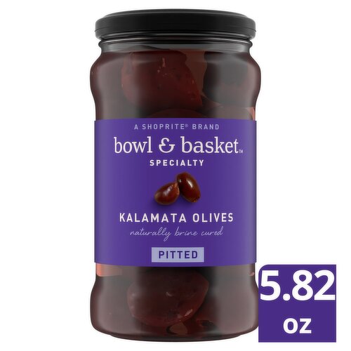 Bowl & Basket Specialty Pitted Kalamata Olives, 5.82 oz