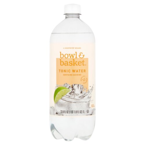 Bowl & Basket Tonic Water, 33.8 fl oz