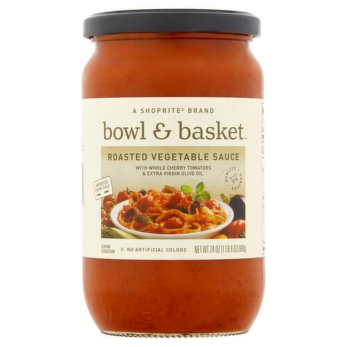 Bowl & Basket Roasted Vegetable Sauce, 24 oz