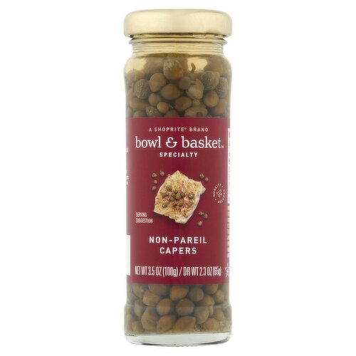 Bowl & Basket Specialty Non-Pareil Capers, 3.5 oz