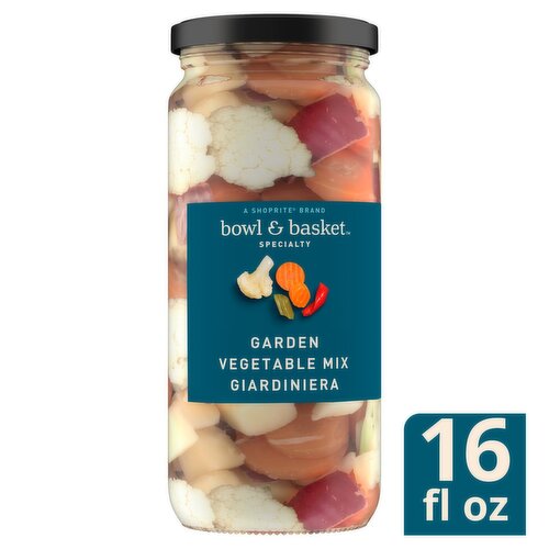 Bowl & Basket Specialty Garden Vegetable Mix Giardiniera, 16 fl oz