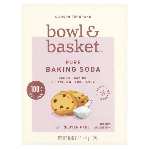 Bowl & Basket Pure Baking Soda, 16 oz