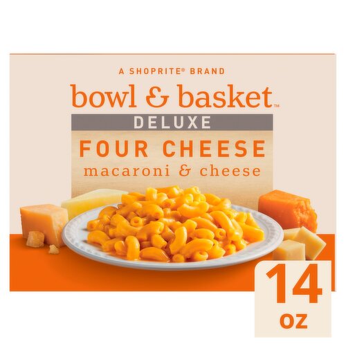 Bowl & Basket Deluxe Four Cheese Macaroni & Cheese, 14 oz