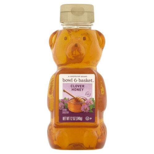 Bowl & Basket Clover Honey, Kosher for Passover, 12 oz
