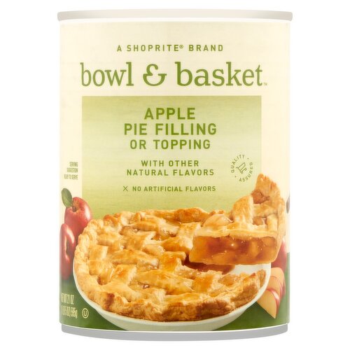 Bowl & Basket Apple Pie Filling or Topping, 21 oz