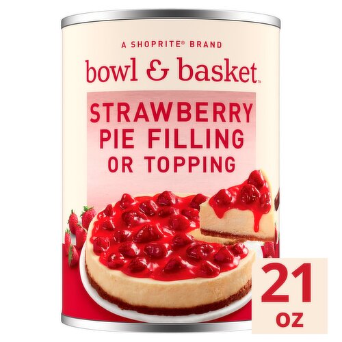 Bowl & Basket Strawberry Pie Filling or Topping, 21 oz