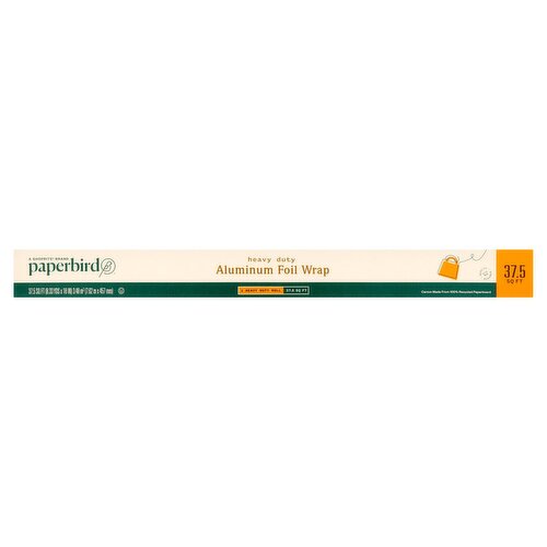 Paperbird Heavy Duty Aluminum Foil Wrap, 37.5 sq ft, 1 count
