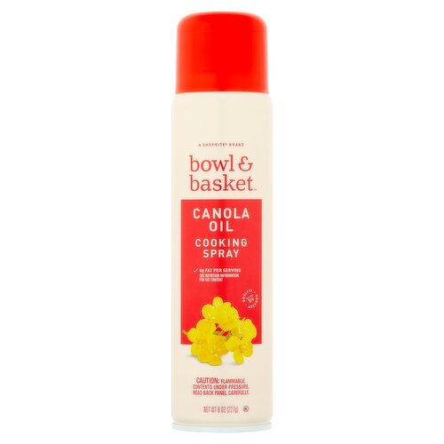 Bowl & Basket Canola Oil Cooking Spray, 8 oz