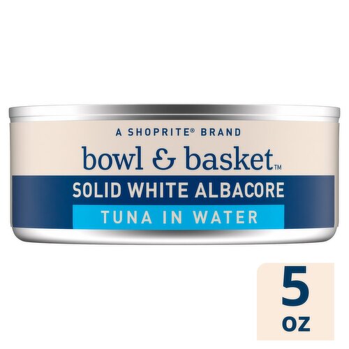 Bowl & Basket Solid White Albacore Tuna in Water, 5 oz