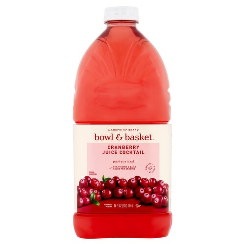 Bowl & Basket Cranberry Juice Cocktail, 64 fl oz