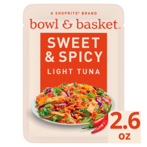 Bowl & Basket Sweet & Spicy Light Tuna, 2.6 oz