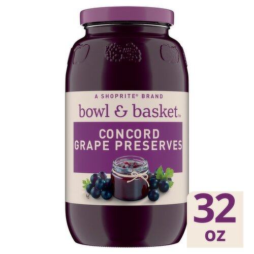 Bowl & Basket Concord Grape Preserves, 32 oz