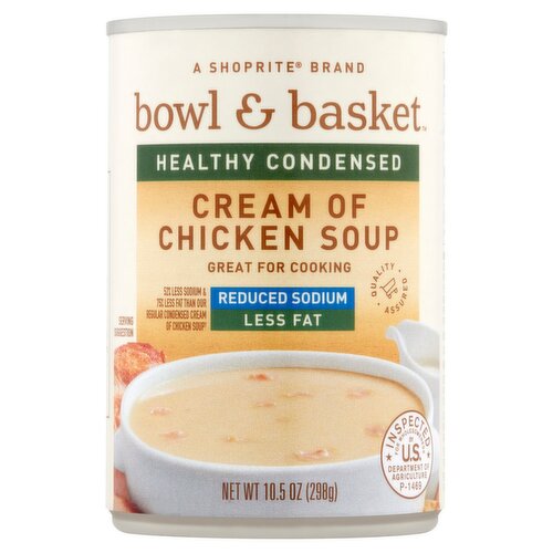 Bowl & Basket Healthy Condensed Cream of Chicken Soup, 10.5 oz