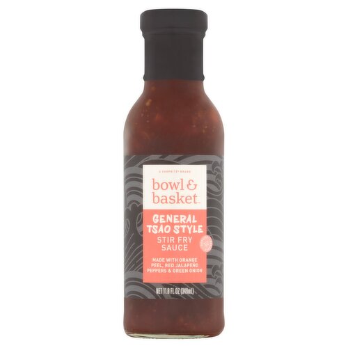 Bowl & Basket General Tsao Style Stir Fry Sauce, 11.8 fl oz