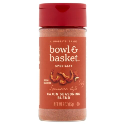 Bowl & Basket Specialty Louisiana Style Cajun Seasoning Blend, 3 oz