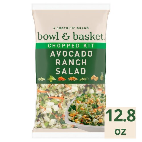 Bowl & Basket Avocado Ranch Salad Chopped Kit, 12.8 oz