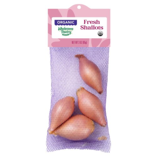 Wholesome Pantry Organic Fresh Shallots, 3 oz