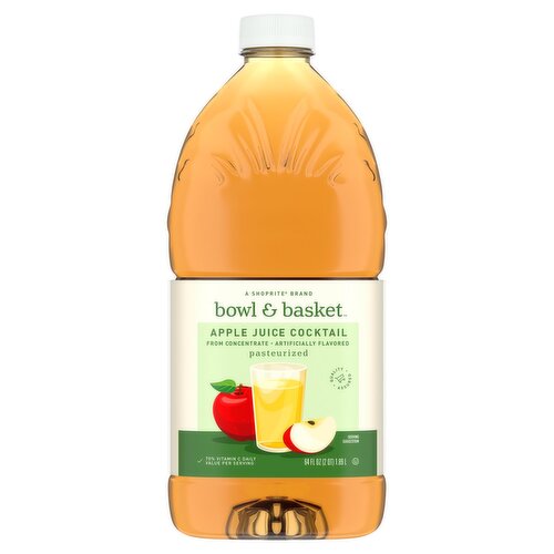 Bowl & Basket Apple Juice Cocktail, 64 fl oz