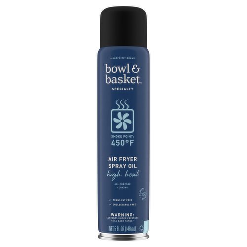 Bowl & Basket Specialty High Heat Air Fryer Spray Oil, 5 fl oz