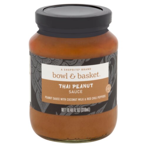 Bowl & Basket Thai Peanut Sauce, 10.48 fl oz