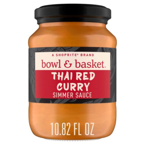 Bowl & Basket Thai Red Curry Simmer Sauce, 10.82 fl oz