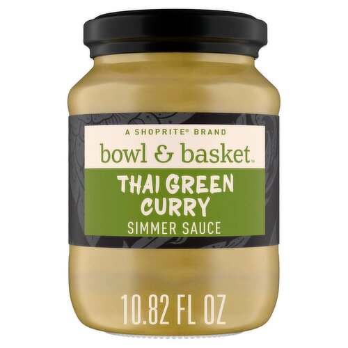 Bowl & Basket Thai Green Curry Simmer Sauce, 10.82 fl oz