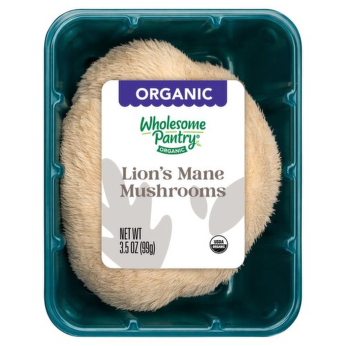 Wholesome Pantry Organic Lion's Mane Mushrooms, 3.5 oz