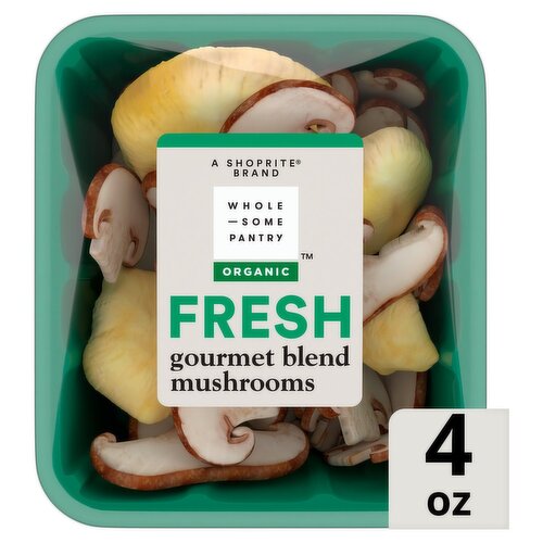 Wholesome Pantry Organic Fresh Gourmet Blend Mushrooms, 4 oz