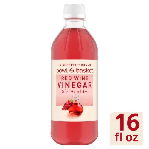 Bowl & Basket Red Wine Vinegar, 16 fl oz