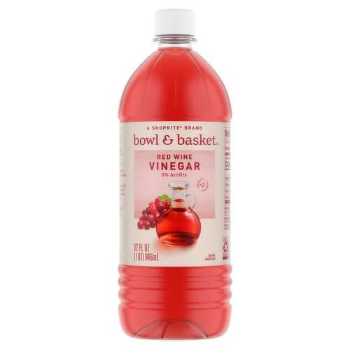 Bowl & Basket Red Wine Vinegar, 32 fl oz