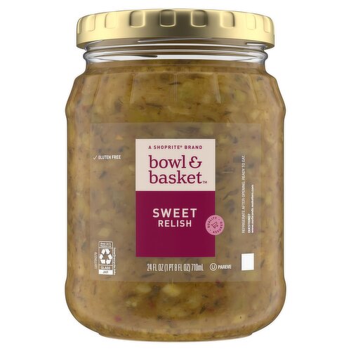 Bowl & Basket Sweet Relish, 24 fl oz