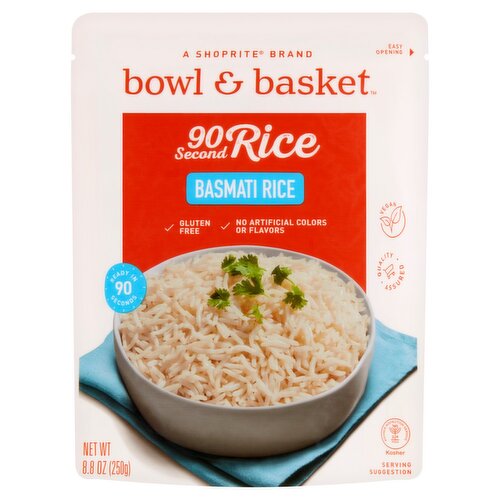 Bowl & Basket 90 Second Basmati Rice, 8.8 oz