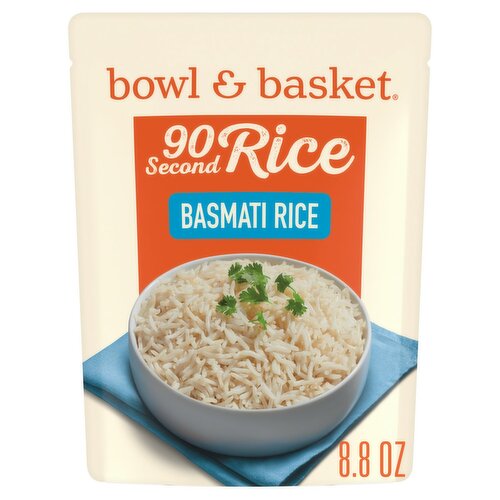 Bowl & Basket 90 Second Basmati Rice, 8.8 oz