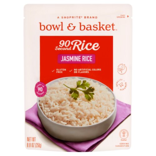 Bowl & Basket 90 Second Jasmine Rice, 8.8 oz