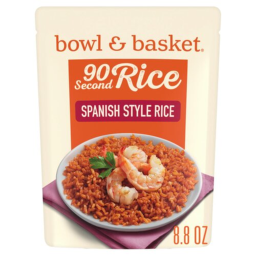 Bowl & Basket 90 Second Spanish Style Rice, 8.8 oz