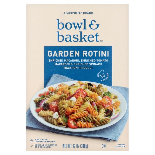 Bowl & Basket Garden Rotini, 12 oz