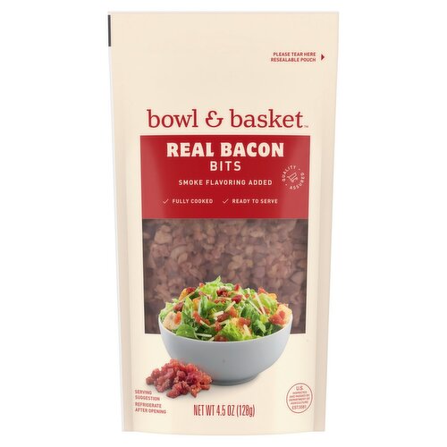Bowl & Basket Real Bacon Bits, 4.5 oz