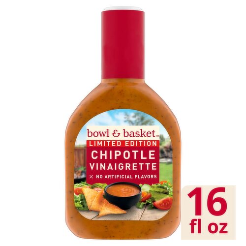 Bowl & Basket Chipotle Vinaigrette Dressing Limited Edition, 16 fl oz