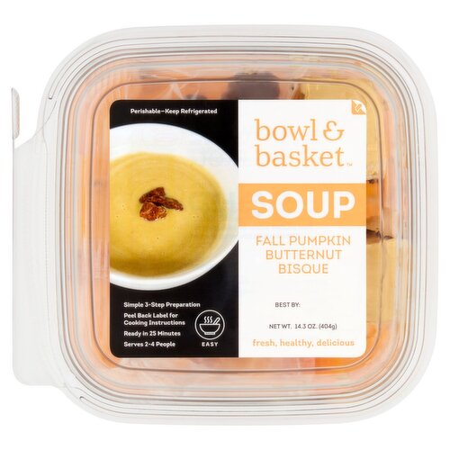 Bowl & Basket Fall Pumpkin Butternut Bisque Soup, 14.3 oz