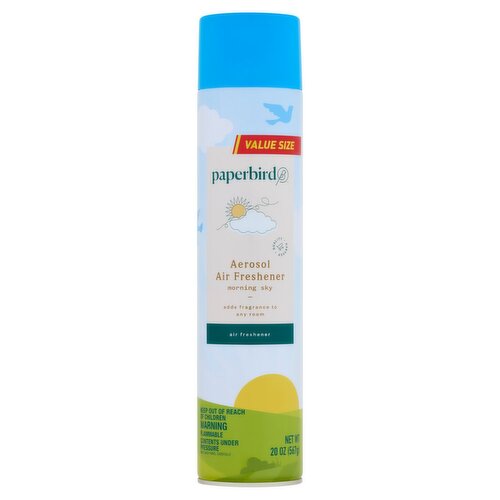 Paperbird Morning Sky Aerosol Air Freshener Value Size, 20 oz