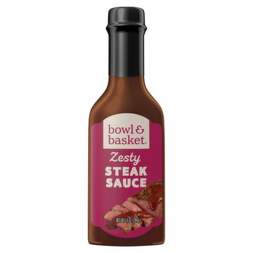 Bowl & Basket Zesty Steak Sauce, 10 oz