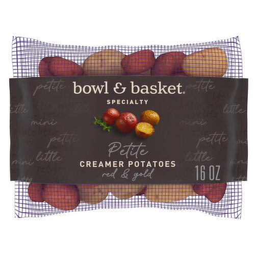 Bowl & Basket Specialty Red & Gold Petite Creamer Potatoes, 16 oz
