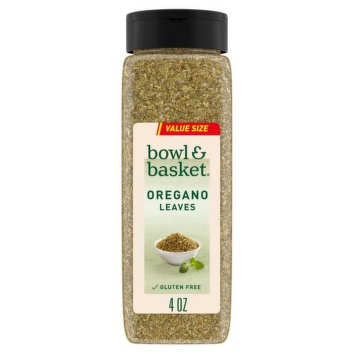 Bowl & Basket Oregano Leaves Value Size, 4 oz