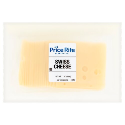 Price Rite Swiss Cheese, 12 oz