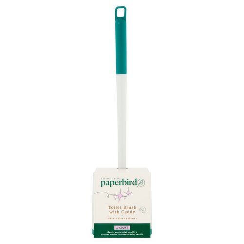 Paperbird Toilet Brush with Caddy